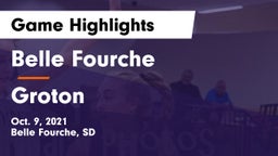 Belle Fourche  vs Groton  Game Highlights - Oct. 9, 2021