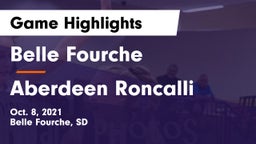Belle Fourche  vs Aberdeen Roncalli  Game Highlights - Oct. 8, 2021