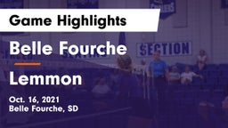 Belle Fourche  vs Lemmon  Game Highlights - Oct. 16, 2021