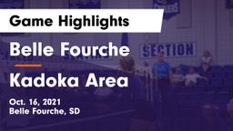 Belle Fourche  vs Kadoka Area Game Highlights - Oct. 16, 2021