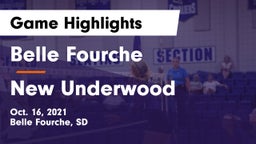 Belle Fourche  vs New Underwood Game Highlights - Oct. 16, 2021