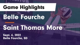 Belle Fourche  vs Saint Thomas More Game Highlights - Sept. 6, 2022