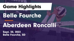 Belle Fourche  vs Aberdeen Roncalli  Game Highlights - Sept. 30, 2022