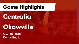 Centralia  vs Okawville  Game Highlights - Jan. 30, 2020