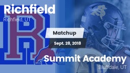 Matchup: Richfield vs. Summit Academy  2018