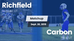 Matchup: Richfield vs. Carbon  2019