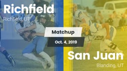 Matchup: Richfield vs. San Juan  2019