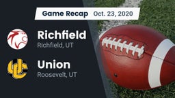 Recap: Richfield  vs. Union  2020