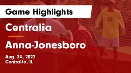 Centralia  vs Anna-Jonesboro  Game Highlights - Aug. 24, 2022