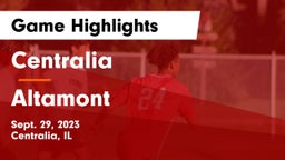 Centralia  vs Altamont  Game Highlights - Sept. 29, 2023