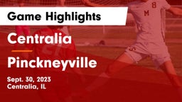 Centralia  vs Pinckneyville  Game Highlights - Sept. 30, 2023
