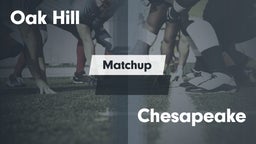Matchup: Oak Hill vs. Chesapeake  2016