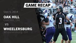 Recap: Oak Hill  vs. Wheelersburg  2014