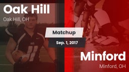 Matchup: Oak Hill vs. Minford  2017