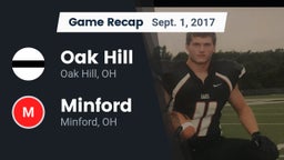 Recap: Oak Hill  vs. Minford  2017