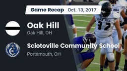 Recap: Oak Hill  vs. Sciotoville Community School 2017