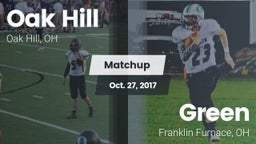 Matchup: Oak Hill vs. Green  2017