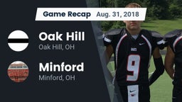 Recap: Oak Hill  vs. Minford  2018