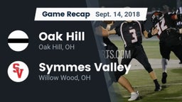 Recap: Oak Hill  vs. Symmes Valley  2018