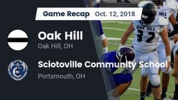 Recap: Oak Hill  vs. Sciotoville Community School 2018