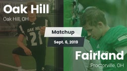 Matchup: Oak Hill vs. Fairland  2019