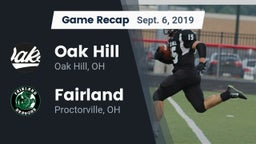 Recap: Oak Hill  vs. Fairland  2019
