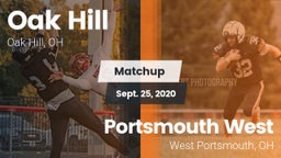 Matchup: Oak Hill vs. Portsmouth West  2020