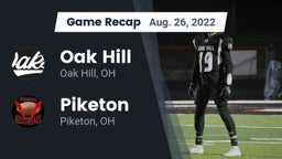 Recap: Oak Hill  vs. Piketon  2022