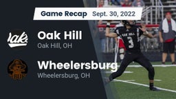 Recap: Oak Hill  vs. Wheelersburg  2022