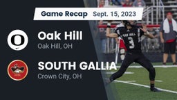 Recap: Oak Hill  vs. SOUTH GALLIA  2023