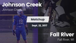 Matchup: Johnson Creek vs. Fall River  2017