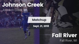 Matchup: Johnson Creek vs. Fall River  2018