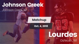 Matchup: Johnson Creek vs. Lourdes  2018