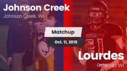 Matchup: Johnson Creek vs. Lourdes  2019