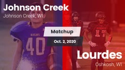 Matchup: Johnson Creek vs. Lourdes  2020