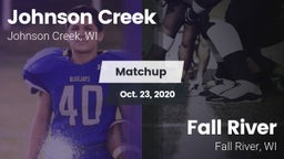 Matchup: Johnson Creek vs. Fall River  2020