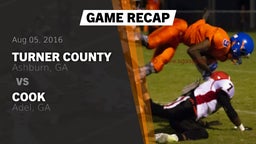 Recap: Turner County  vs. Cook  2016