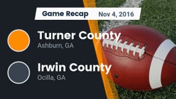Recap: Turner County  vs. Irwin County  2016