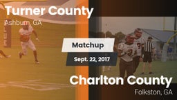 Matchup: Turner County vs. Charlton County  2017