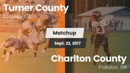 Matchup: Turner County vs. Charlton County  2017