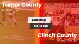 Matchup: Turner County vs. Clinch County  2017