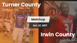 Matchup: Turner County vs. Irwin County  2017