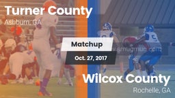 Matchup: Turner County vs. Wilcox County  2017