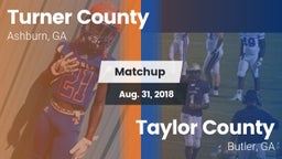 Matchup: Turner County vs. Taylor County  2018