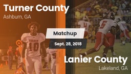 Matchup: Turner County vs. Lanier County  2018