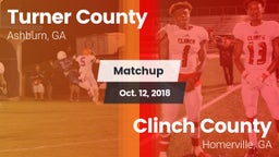 Matchup: Turner County vs. Clinch County  2018