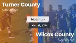 Matchup: Turner County vs. Wilcox County  2018