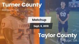 Matchup: Turner County vs. Taylor County  2019