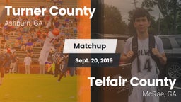 Matchup: Turner County vs. Telfair County  2019