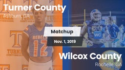 Matchup: Turner County vs. Wilcox County  2019